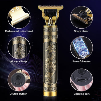T9 Plastic Body T9 Trimmer Professional Hair And Beard Trimmer