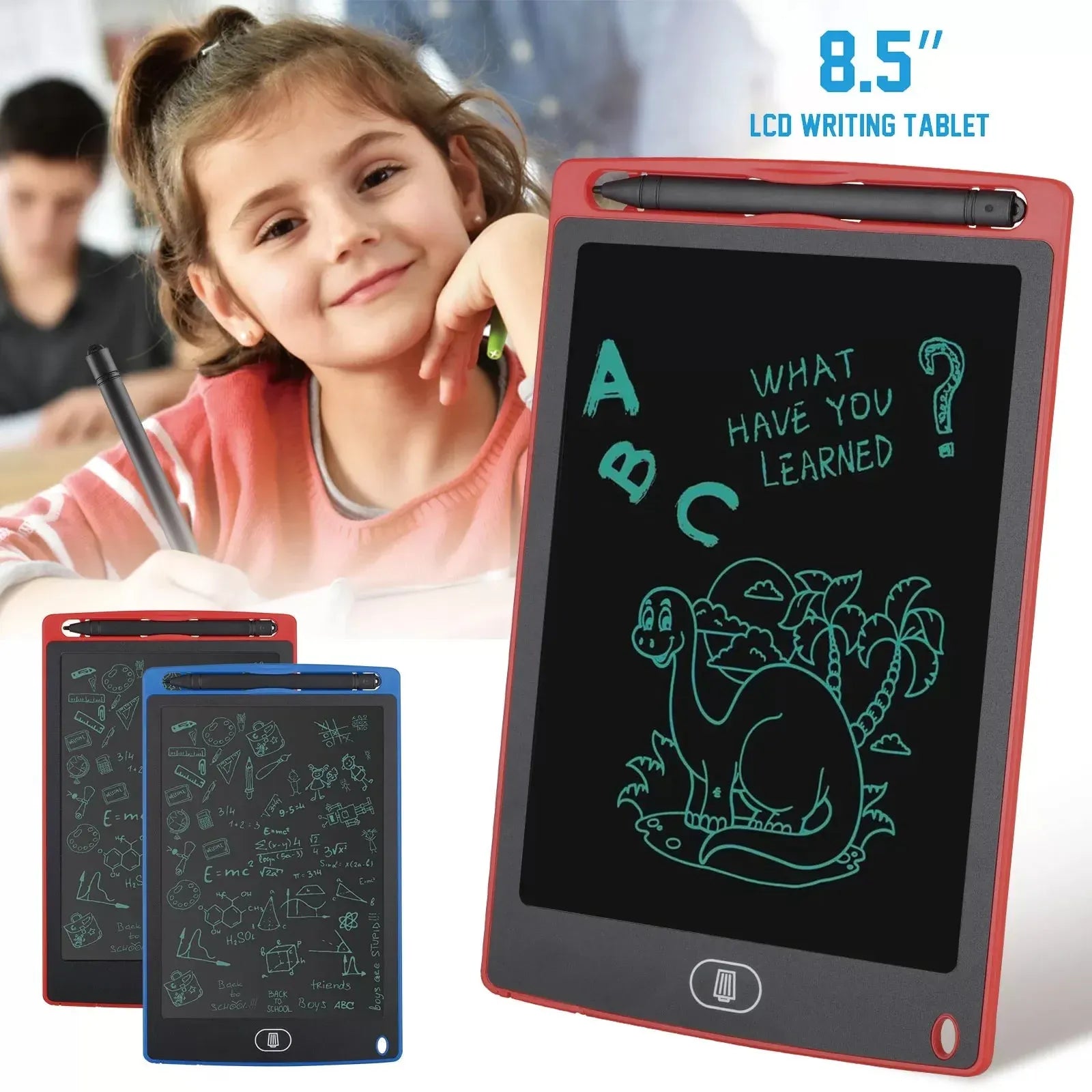 Multicolor Display LCD Drawing Writing Tablet for Kids
